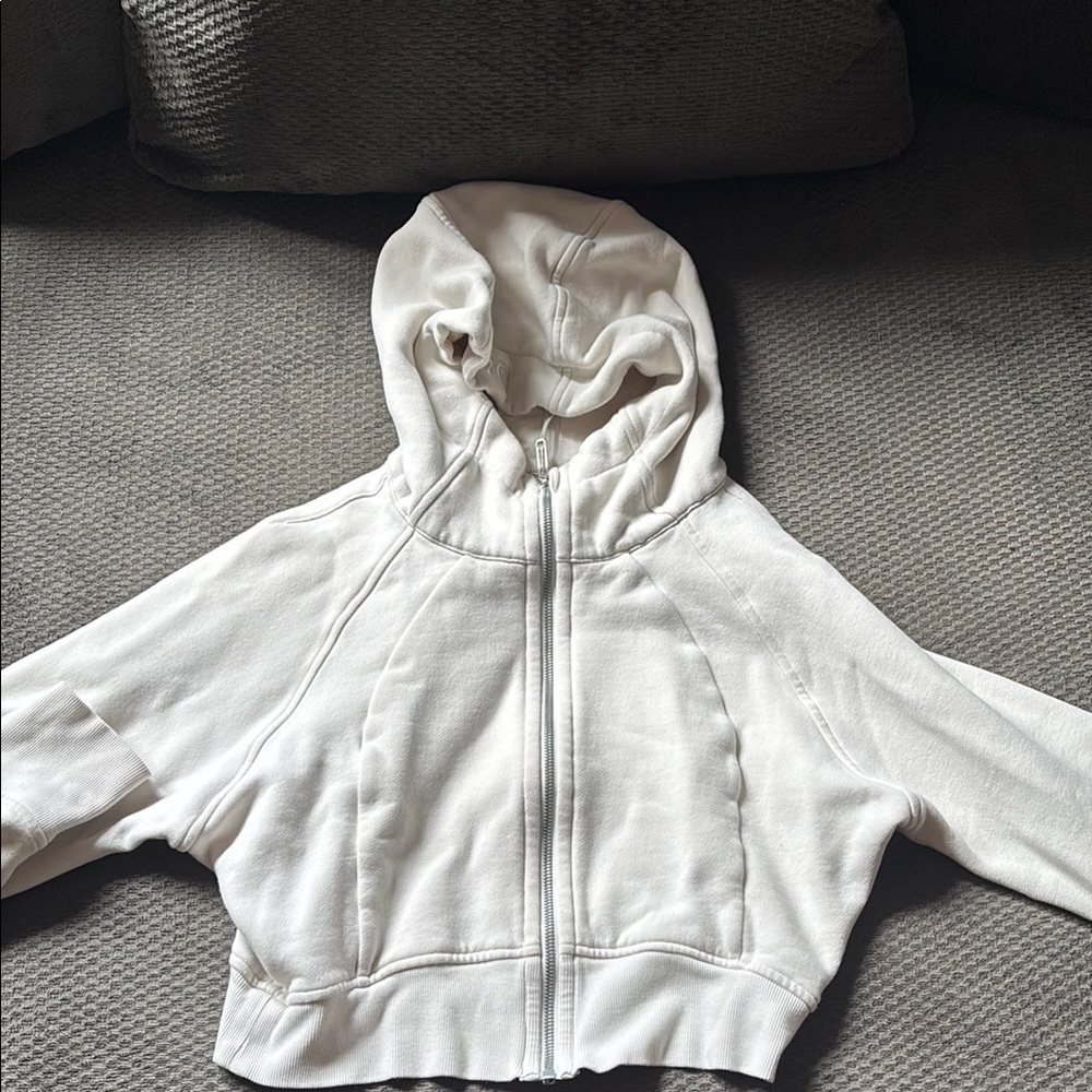 Lululemon Cream Hoodie